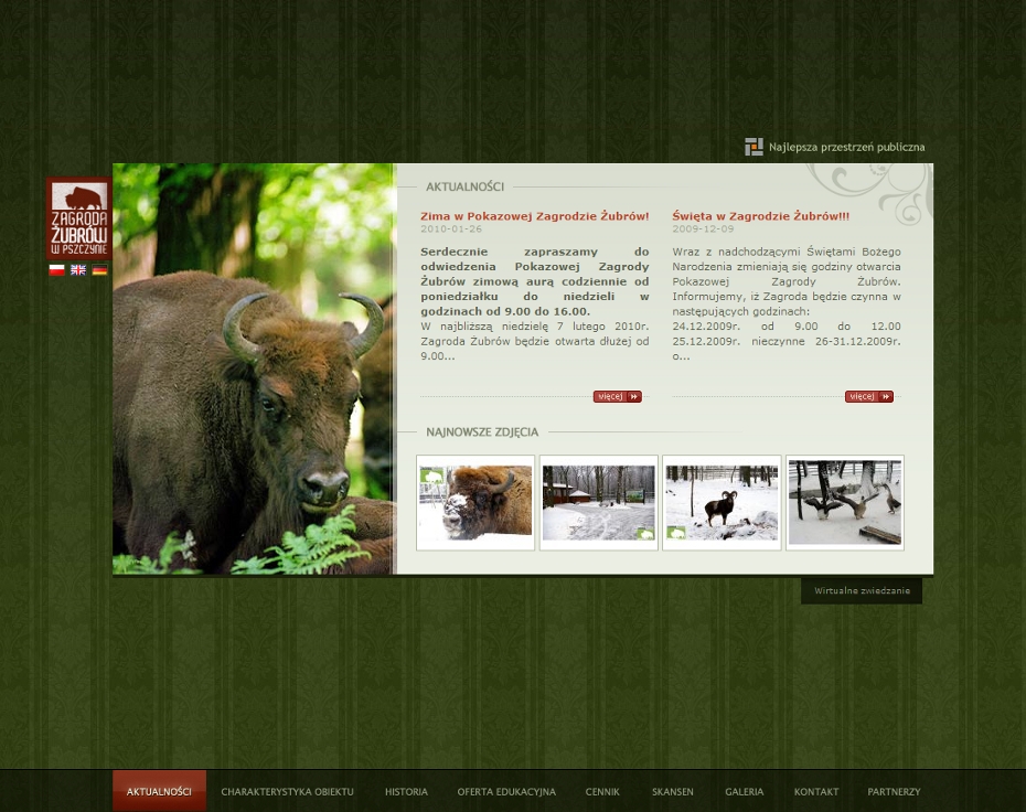 Zagroda Żubrów w Pszczynie